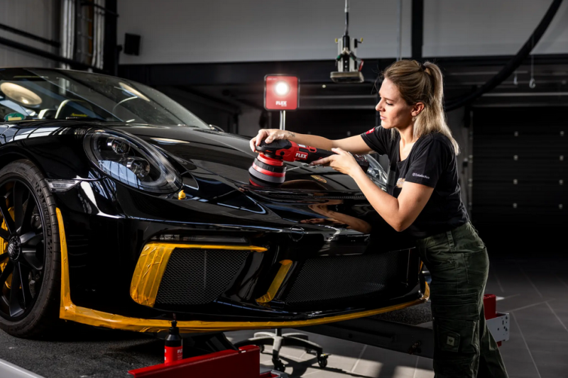 Flex Akku Exzenterpoliermaschine XFE 15 150 SET